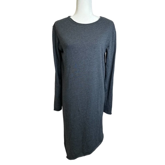 Zara Dress Women’s sz. SMALL‎ Gray Asymmetrical Long Sleeve Fall-Winter - Picture 1 of 7